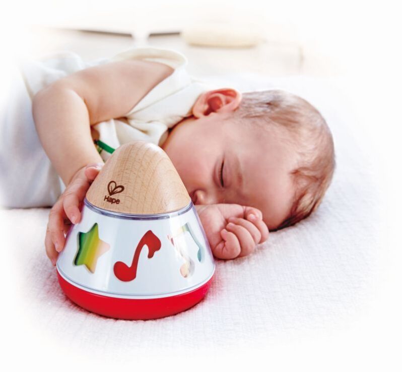 Hape Early Melodies Ξύλινο Rotating Music Box (E0332) (3)