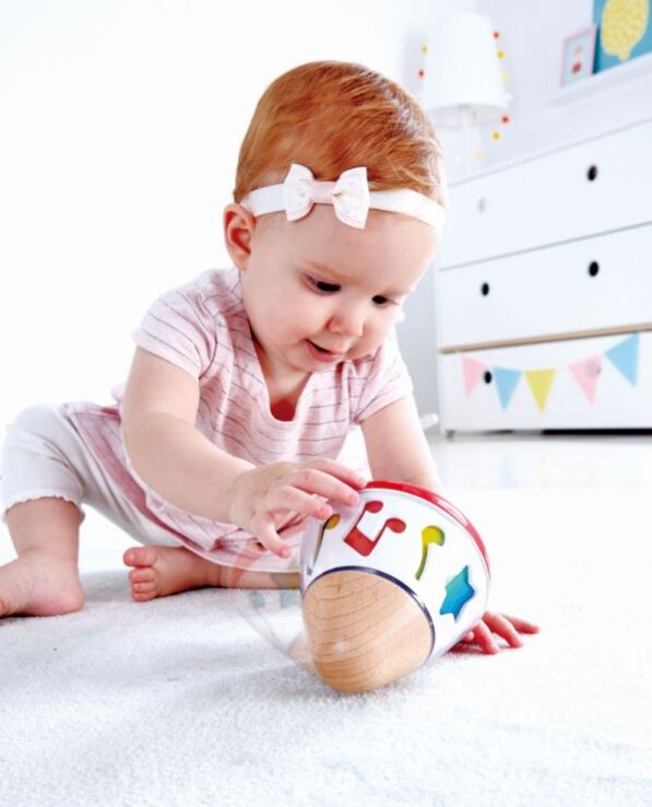 Hape Early Melodies Ξύλινο Rotating Music Box (E0332) (4)