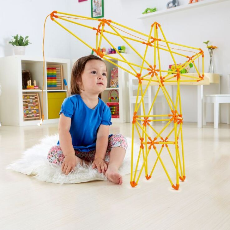 Hape Bamboo Flexistix Truss Γερανός (E5562A) (3)