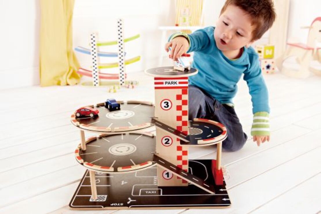 Hape Playscapes Ξύλινο Γκαράζ (E3002AG53) (2)