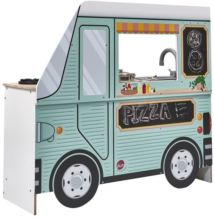 Plum Ξύλινη Street Food Truck & Κουζίνα 2 Σε 1 (41108) (1)