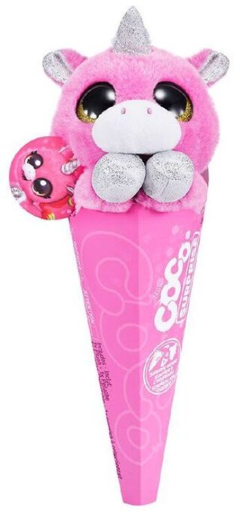 Zuru Λούτρινο Coco Surprise-Cones-6 Σχέδια (9601SQ1) (4)