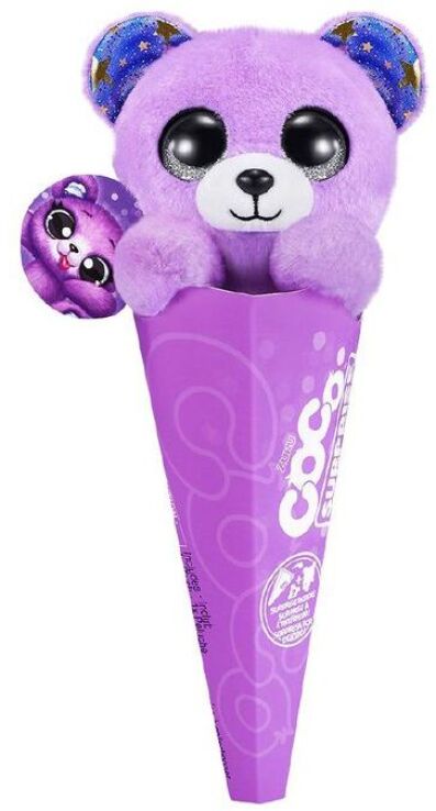 Zuru Λούτρινο Coco Surprise-Cones-6 Σχέδια (9601SQ1) (5)