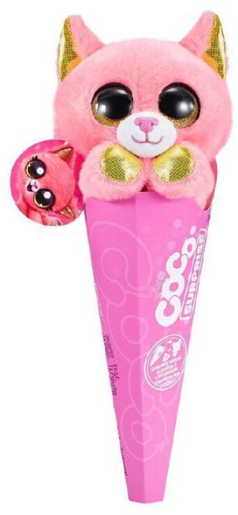 Zuru Λούτρινο Coco Surprise-Cones-6 Σχέδια (9601SQ1) (7)