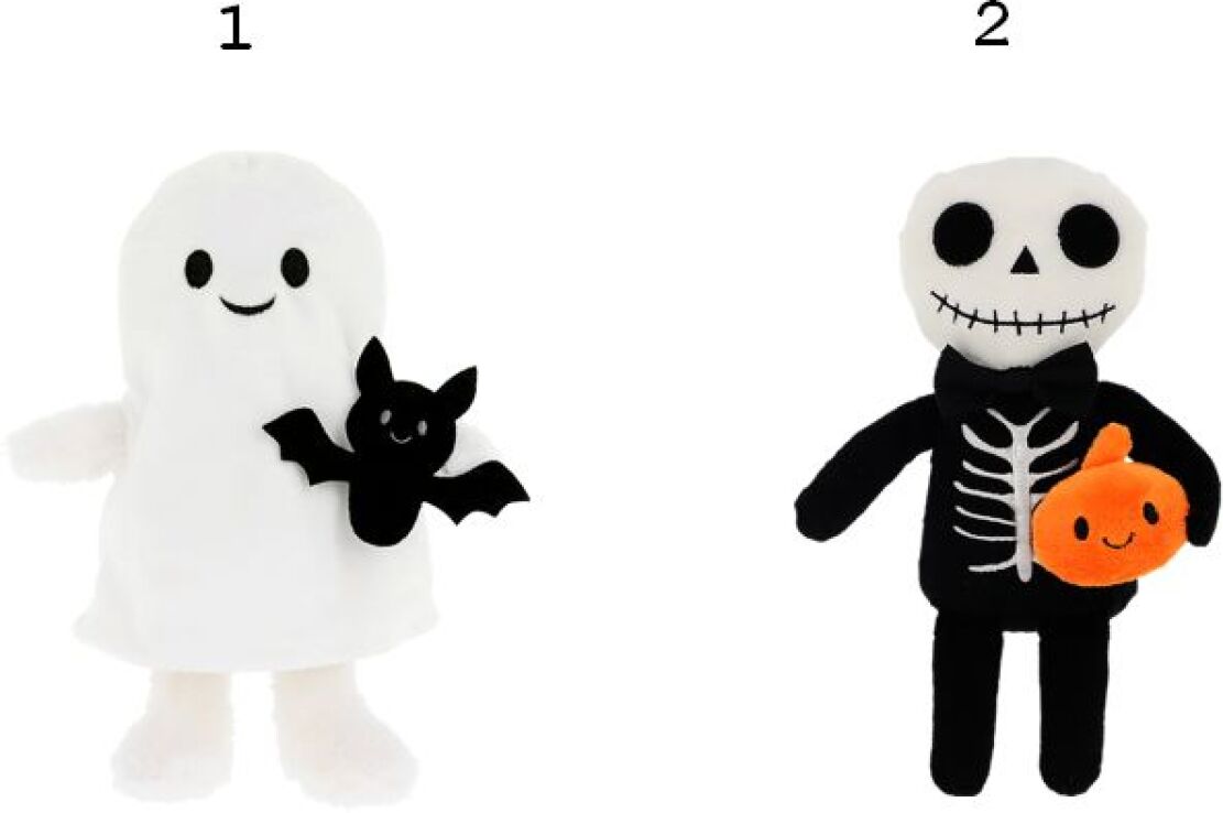 Keel Eco Λούτρινο Halloween Pals 16cm-2 Σχέδια (EH3530) (1)