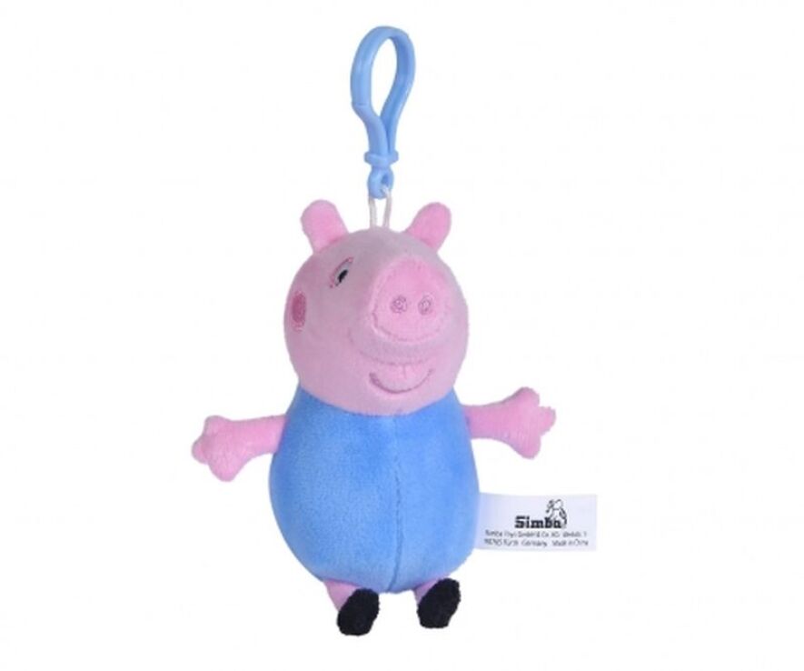 Simba Λούτρινο Μπρελόκ Peppa Pig - 4 Σχέδια (109261000) (2)