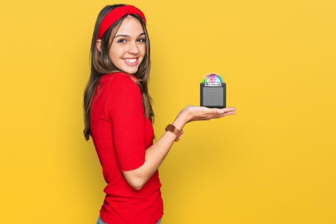 iDance Σετ Karaoke Cube Sing 100 Black (CUBE-SING-100(BK)) (4)