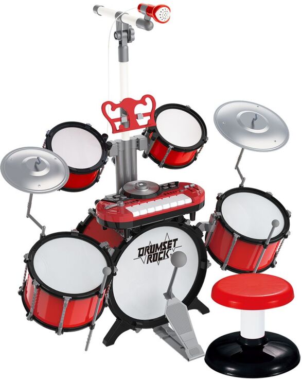 BW Drum Jazz Set With Light-2 Σχέδια (1902-Y) (2)