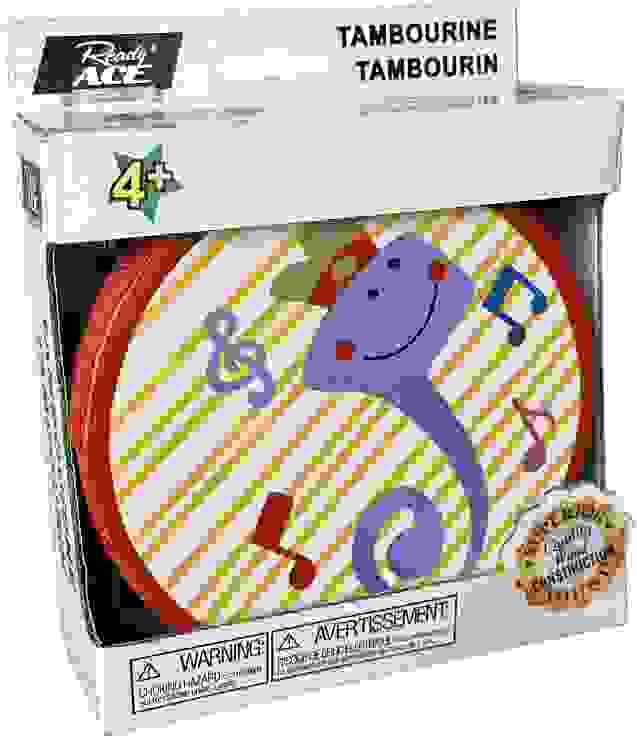 Kansas Ξύλινο Ταμπουρίνο (RS-015) (2)