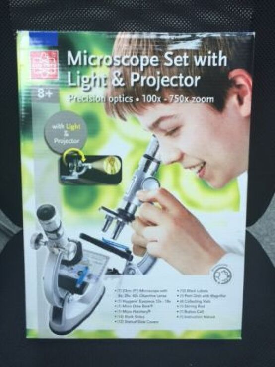 NL Μικροσκόπιο Light & Projector 100X-750x Zoom (MS007) (1)