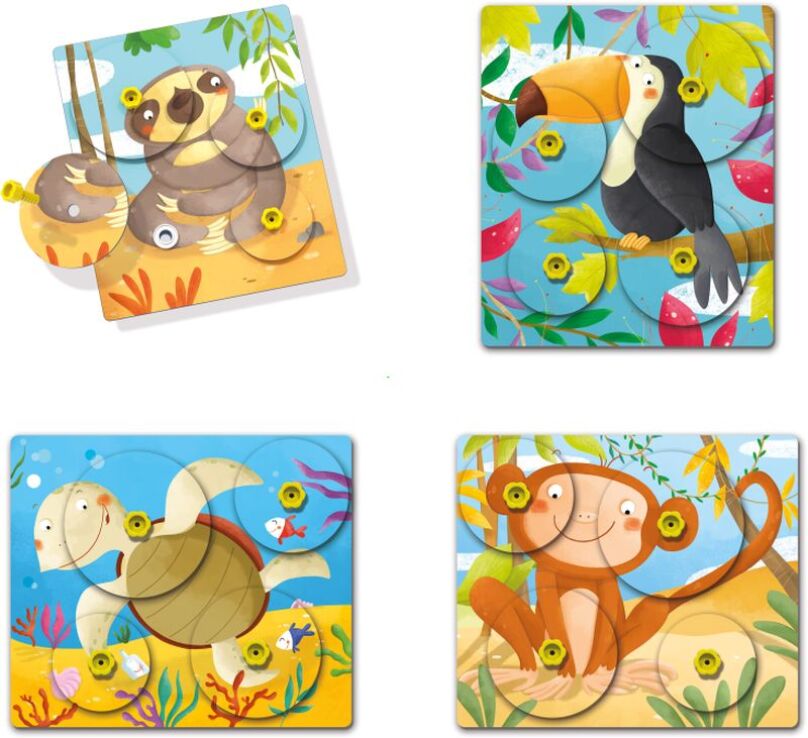 Quercetti Play Montessori Giro Puzzle (0611) (2)