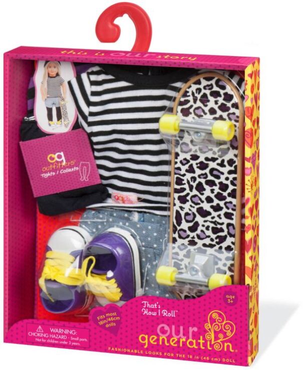 Our Generation Ενδυμασία Skater (BD30133Z) (1)