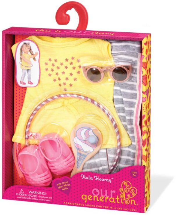 Our Generation Ενδυμασία Hula Hooray (BD30293Z) (1)