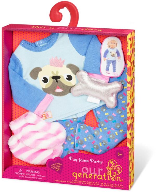 Our Generation Πιτζάμες Pug-Jama Party (BD30390Z) (1)