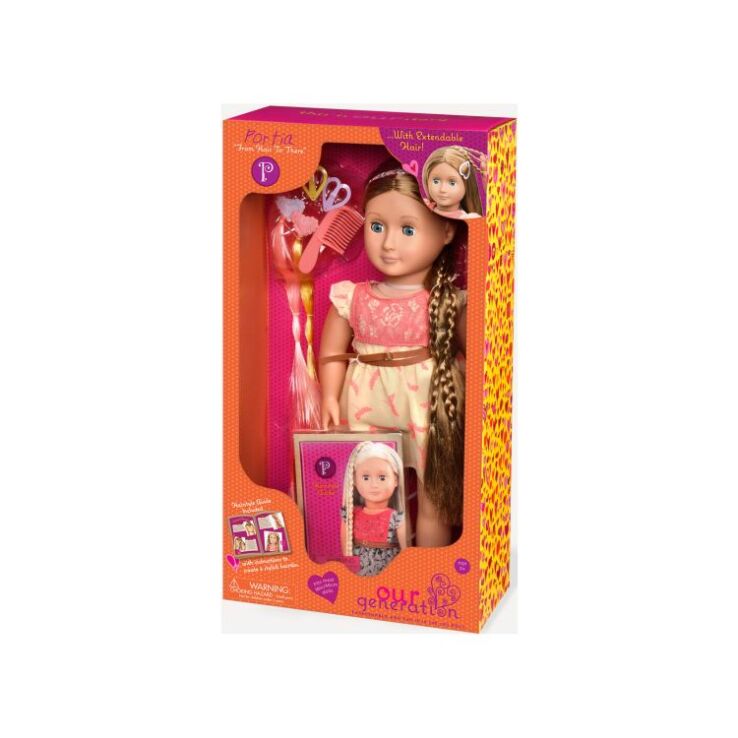 Our Generation Kούκλα Portia Hair Glow (BD31073Z) (3)