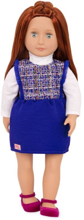 Our Generation Kούκλα Lenaya with Tweed Dress (BD31195Z) (1)