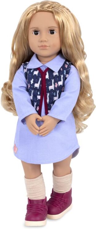 Our Generation Κούκλα Amalia With Shirt,Dress & Vest (BD31232Z) (1)