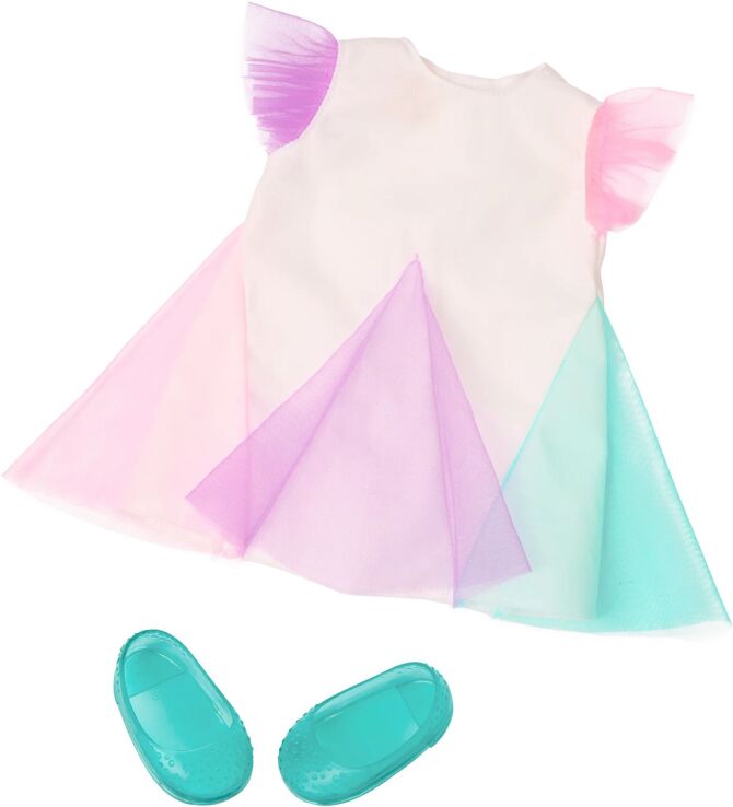 Our Generation Κούκλα Tania With Rainbow Colored Hair Grow (BD31567Z) (3)