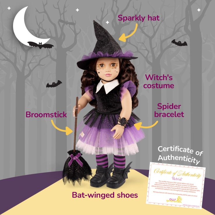Our Generation Κούκλα Astrid Halloween Special Event (BD31744Z) (4)