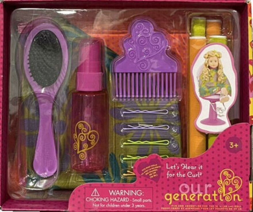 Our Generation Σετ Φροντίδας Μαλλιών Let's Hear It For The Curl (BD35114Z) (1)