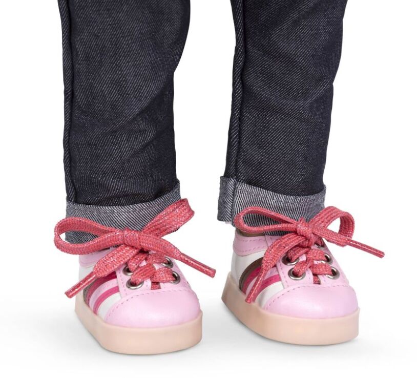 Our Generation Παπουτσάκια Light-Up Pink And White (BD35129Z) (2)