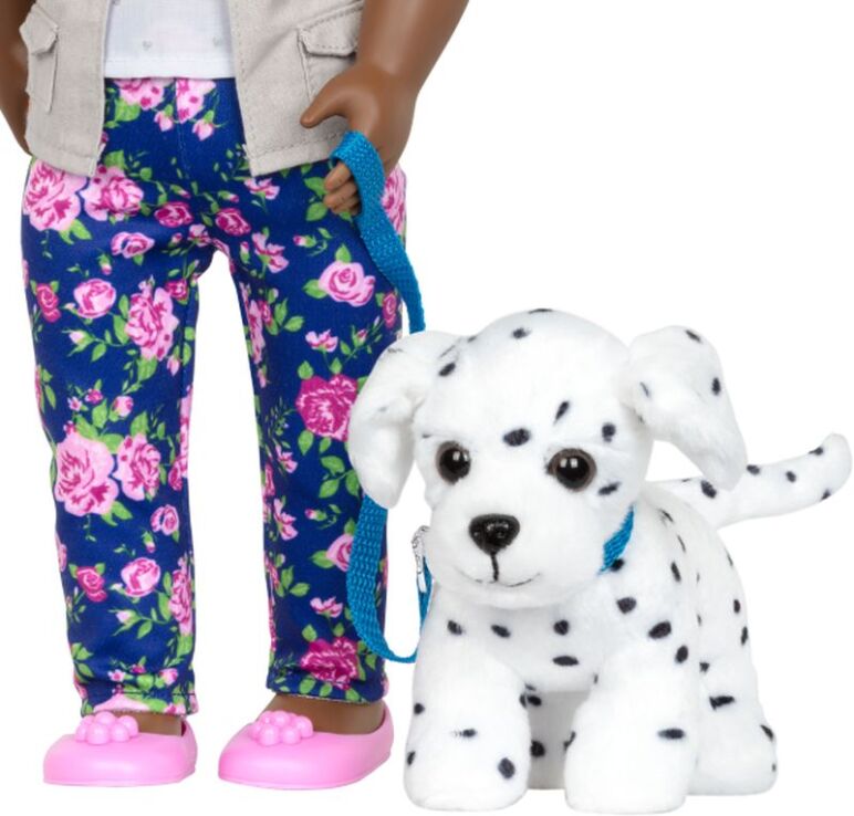 Our Generation Λούτρινο Σκυλάκι Δαλματίας 6'' Με Τσάντα Μεταφοράς Και Αξεσουάρ (BD35181Z) (3)