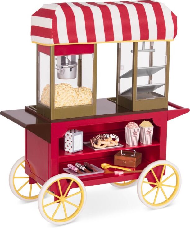 Our Generation Καρότσι Pretzel-Popcorn Και Αξεσουάρ (BD37931Z) (2)