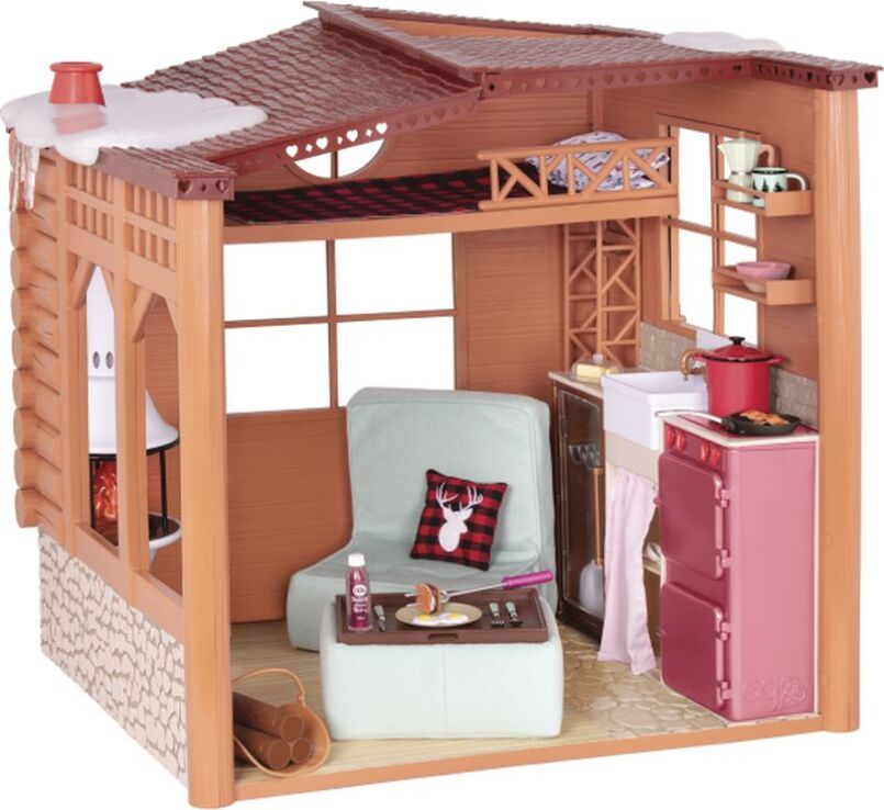 Our Generation Σετ Winter Cabin With Electronics (BD37961Z) (2)