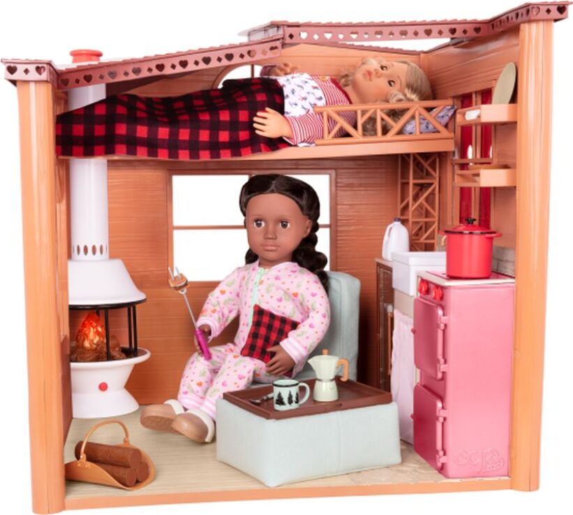 Our Generation Σετ Winter Cabin With Electronics (BD37961Z) (3)
