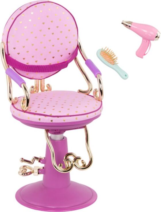 Our Generation Σετ Καρέκλα Κομμωτηρίου & Αξεσουάρ - Purple (BD37978Z) (0)