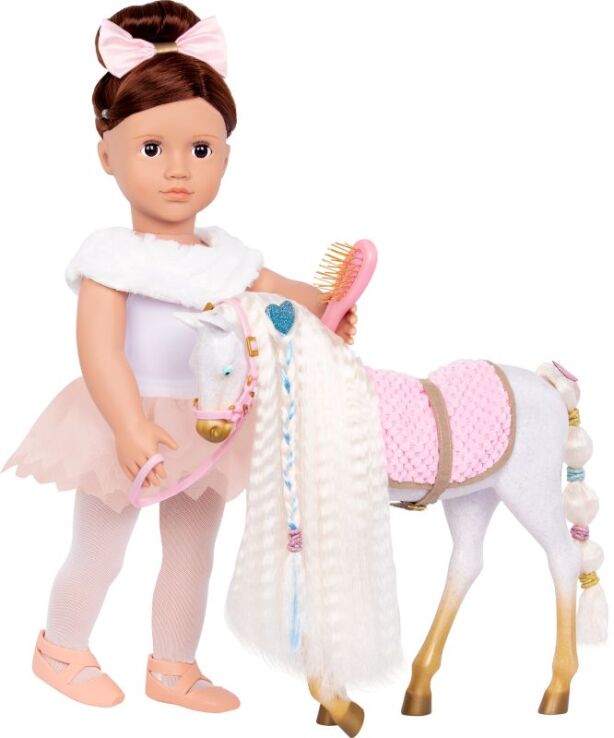 Our Generation Πουλάρι Andalusian Και Αξεσουάρ (BD38162Z) (4)