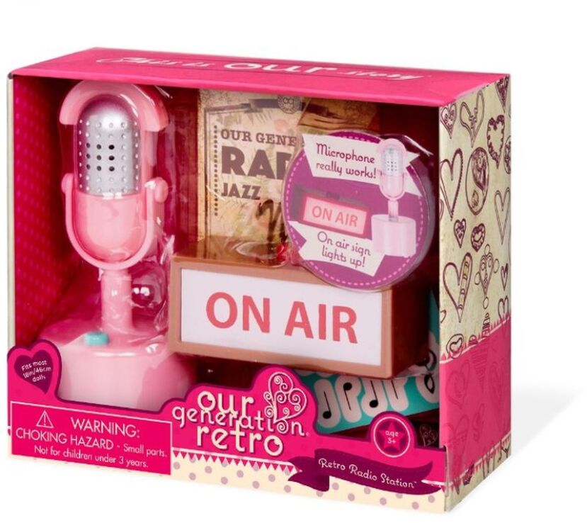 Our Generation Σετ Retro Radio Station (BD67049D) (1)