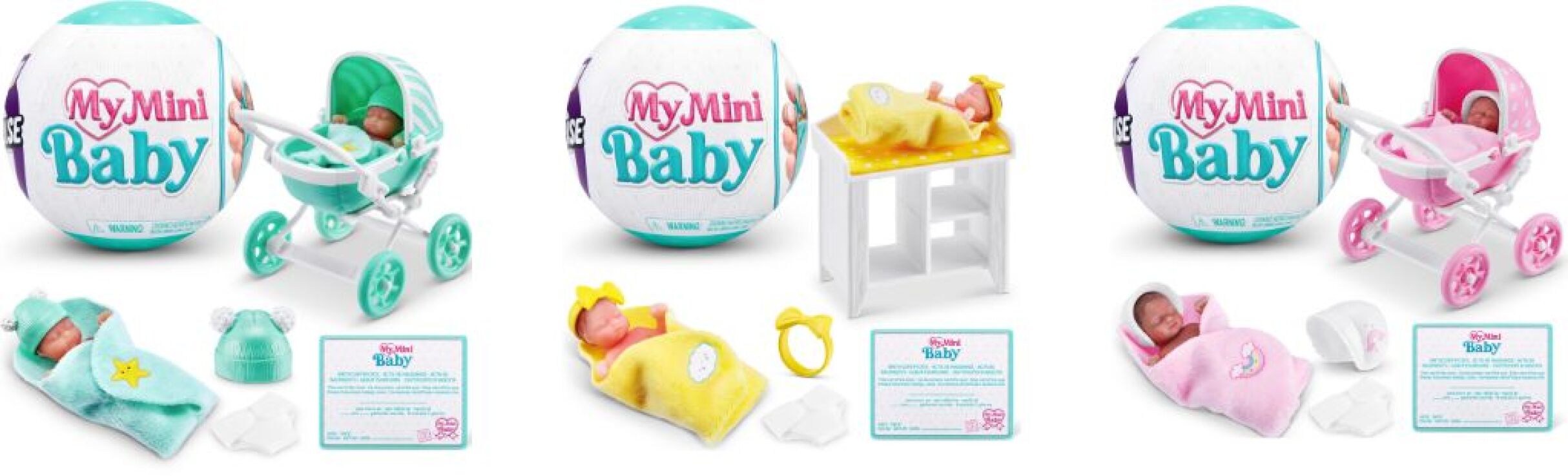 Zuru 5 Surprise My Mini Baby Series 1-3 Σχέδια-1Τμχ (77487GQ1) (1)