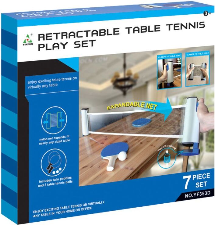 BW Σετ Πινκ Πονκ Με Διχτάκι (YF353D) (1)