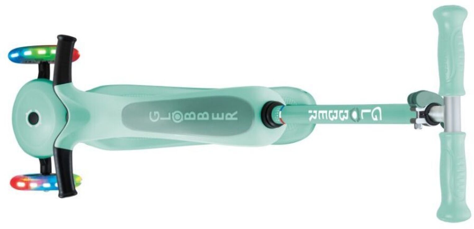 Globber Scooter Go.Up Sporty Lights Mint (452-706-4) (4)