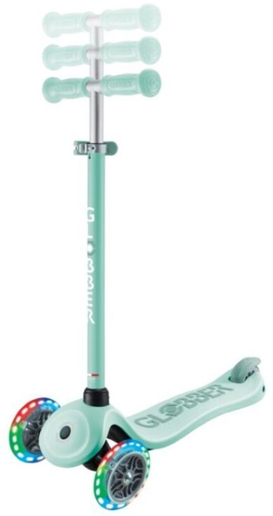 Globber Scooter Go.Up Sporty Lights Mint (452-706-4) (6)