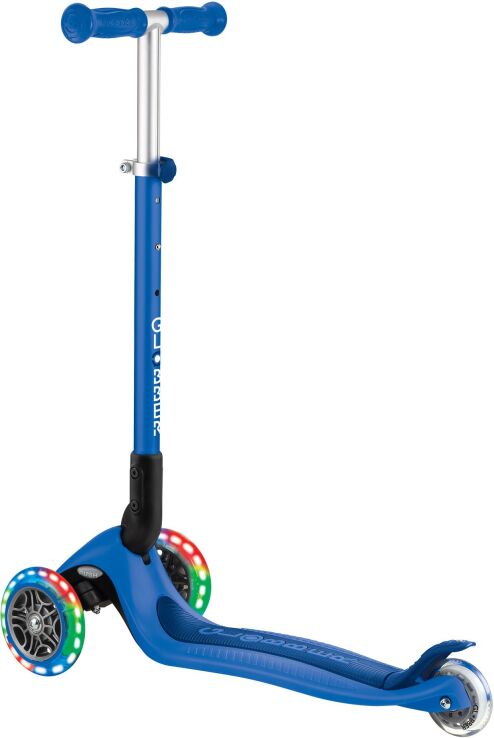 Globber Scooter Primo Foldable Lights Navy Blue (432-100-3) (2)