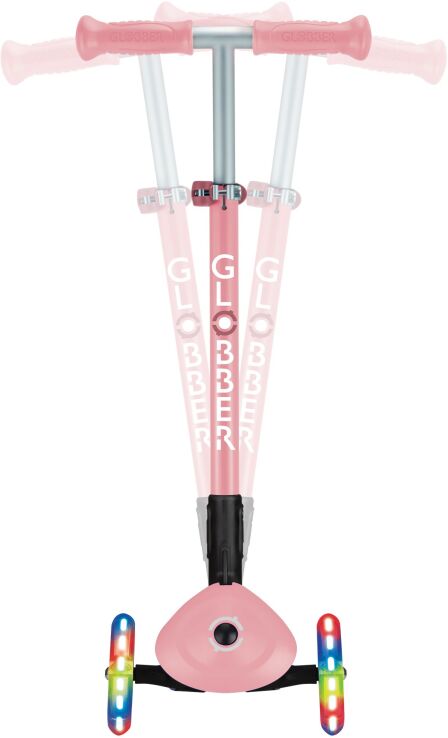 Globber Scooter Primo Foldable Lights Pastel Pink (432-211-3) (3)