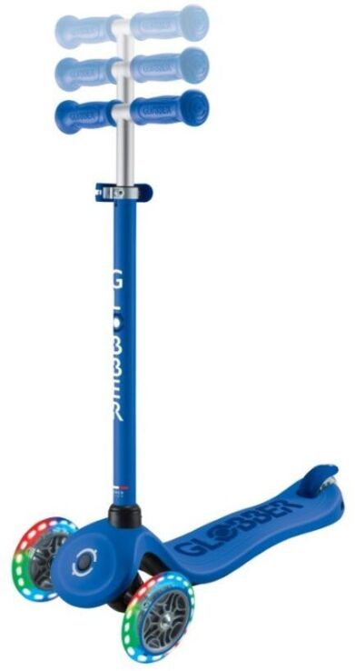 Globber Scooter Go.Up Sporty Lights Navy Blue (452-600-4) (5)
