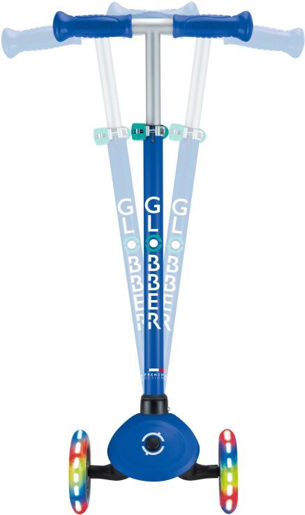 Globber Scooter Primo Lights V2 Navy Blue (423-600-4) (3)