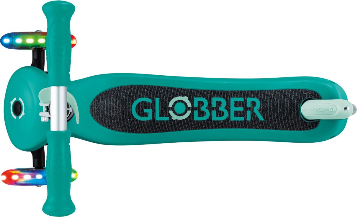 Globber Scooter Primo Lights V2 Emeral Green (423-607-4) (2)