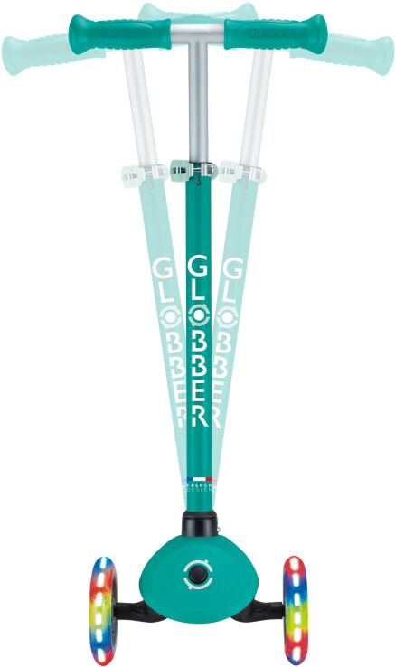 Globber Scooter Primo Lights V2 Emeral Green (423-607-4) (3)