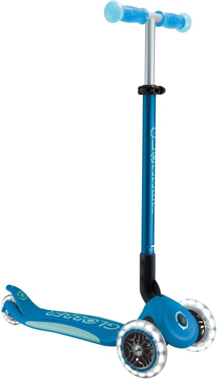 Globber Scooter Elite Glow Lights Petrol Blue (839-100) (1)