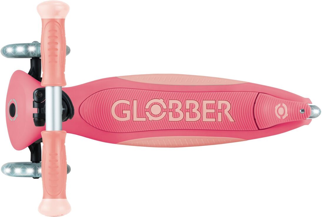 Globber Scooter Elite Glow Lights Coral Pink (839-110) (9)
