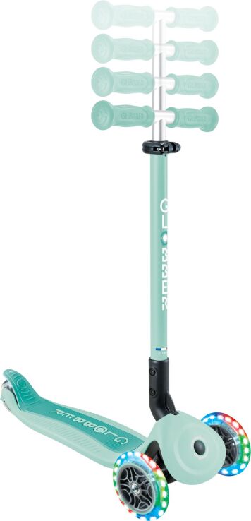Globber Scooter Foldable Go.Up Active Lights 360 Mint (749-206) (6)