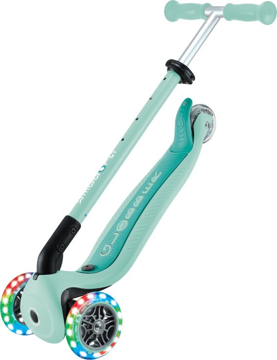 Globber Scooter Foldable Go.Up Active Lights 360 Mint (749-206) (8)