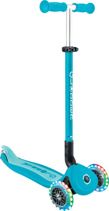 Globber Scooter Foldable Go.Up Active Lights 360 Aqua (749-300) (5)