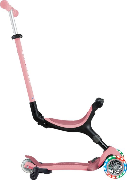 Globber Scooter Foldable Go.Up Active Lights 360 Pastel Pink (749-310) (1)