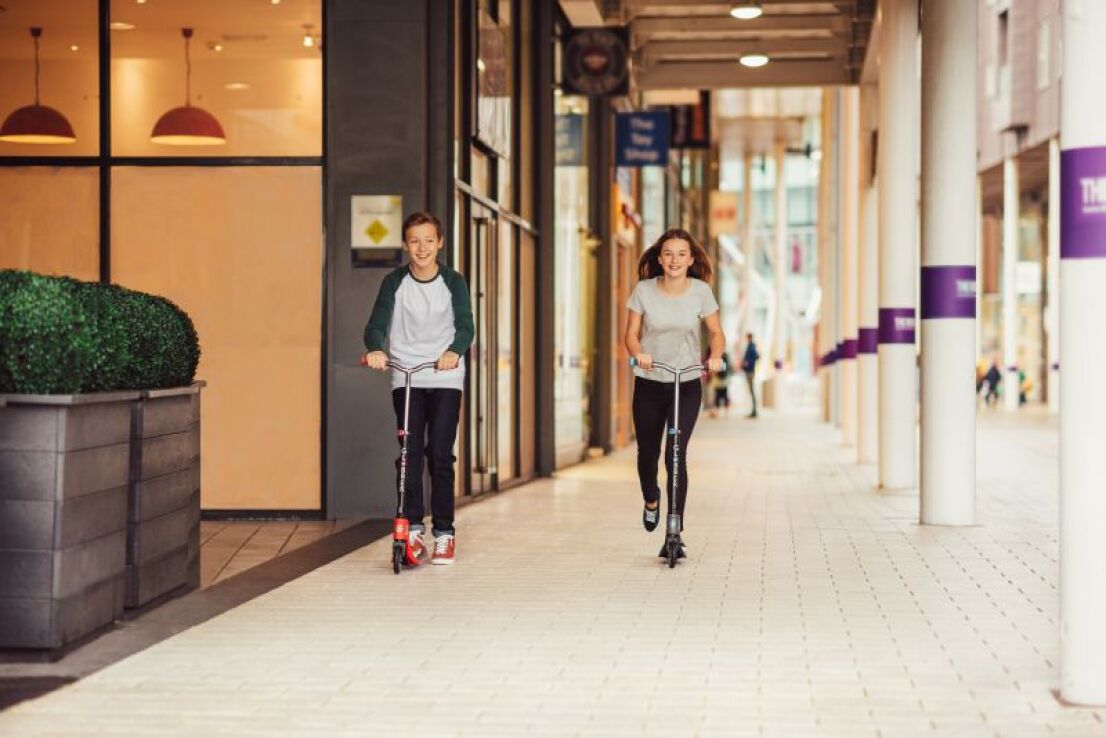 Globber Πατίνι Foldable Flow 125 Black-Red (473-102) (9)