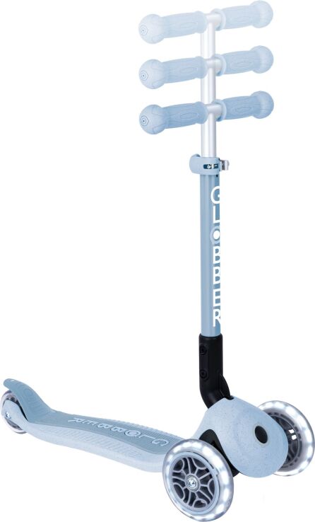 Globber Scooter Junior Foldable Lights Eco Blueberry (692-501) (3)